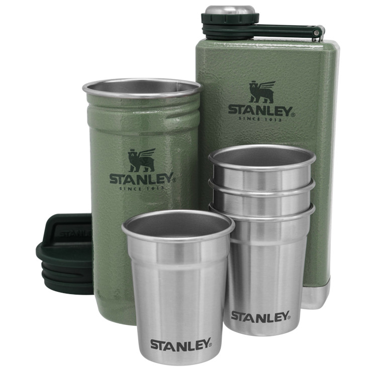 Stanley The Pre-Party Shot Glass + Flask Set 4pk 2oz/59ml + 8oz/.23L - Image 3
